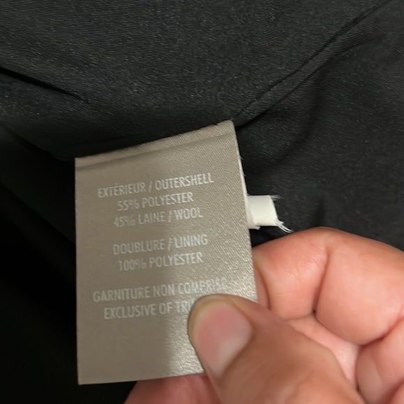 SOIA & KYO gray coat with hood size XS - Picture 7 of 9